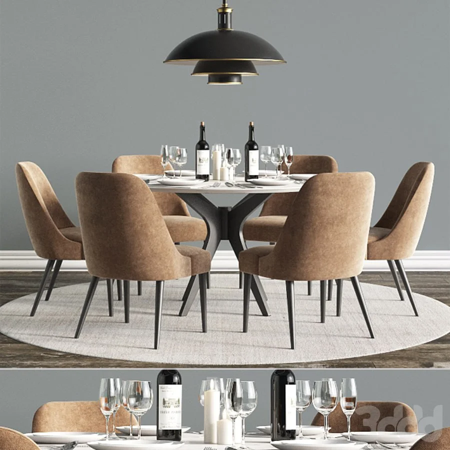 Modern Dinning Set 4